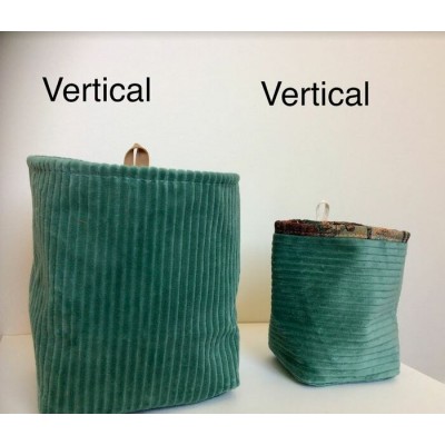 Panier de tissu Turquoise
