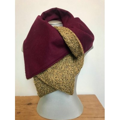 Foulard Col M Chaud (Série) Moutard