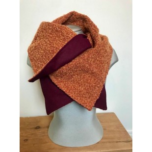 Foulard Col M Chaud (Série) Orange