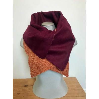 Foulard Col M Chaud (Série) Orange