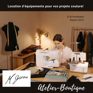 Location de machines et d’outils pour la couture