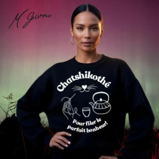 COTON OUATÉ UNISEXE NOIR– ÉDITION...