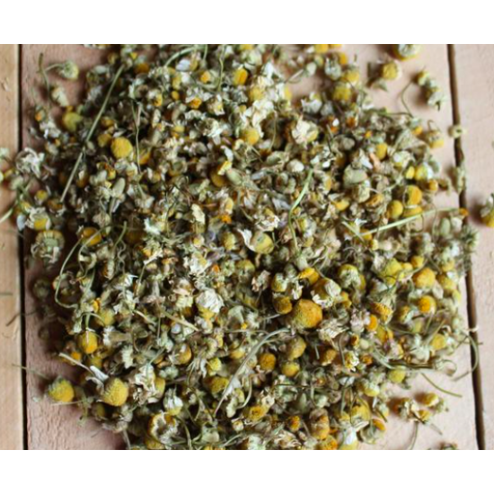 Fleurs de camomille séchée