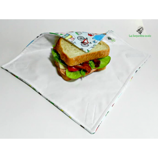 Sac à sandwich/napperon