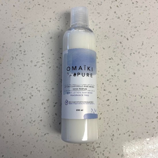Lotion hydratante sans parfum