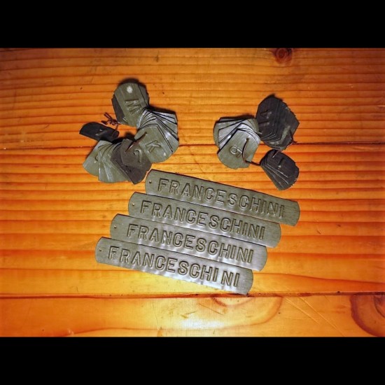 Plaquettes d'imprimerie