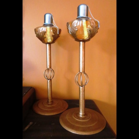 Lampes à l'huile Art déco
