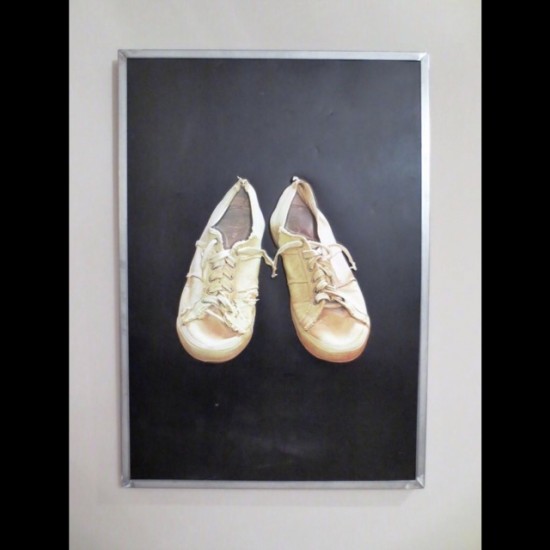 Affiche de souliers 3D, encadré