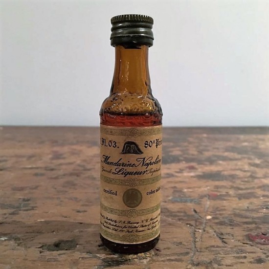 Petite bouteille de liqueur Mandarine Napoleon
