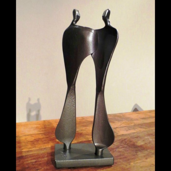 Sculpture d'acier par Boris Kramer