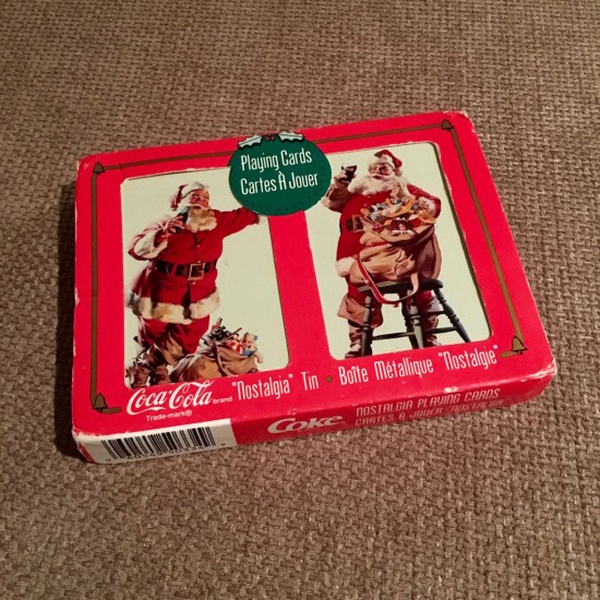 Jeu de cartes Coca-Cola ''Nostalgie''