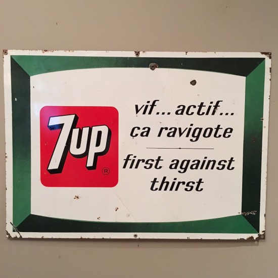 Enseigne 7 UP