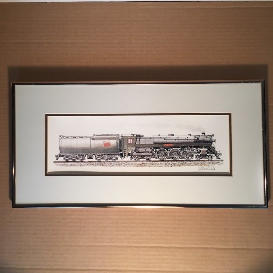 Tableaux de train (Série de 4)