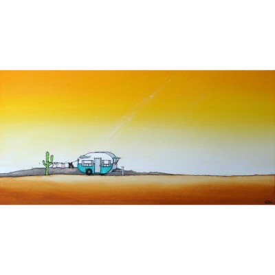 Reproduction de la toile 