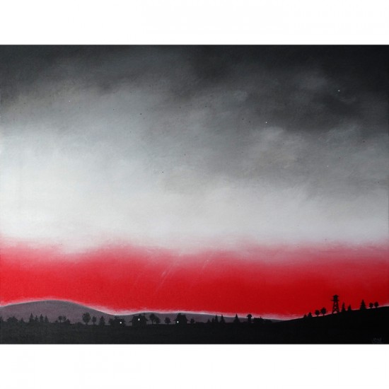 Reproduction de la toile "Contraste" de Marie-Sol St-Onge