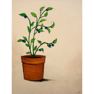 Reproduction de la toile 