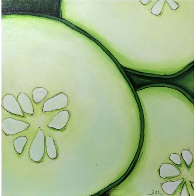 Reproduction de la toile 