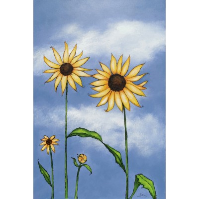 Reproduction de la toile 