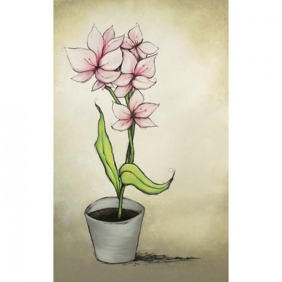 Reproduction de la toile "Renaissance" de Marie-Sol St-Onge