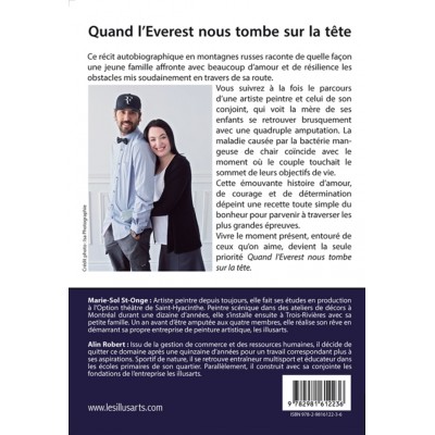 "Quand l'Everest nous tombe sur la tête" écrit par Alin Robert et Marie-Sol St-Onge