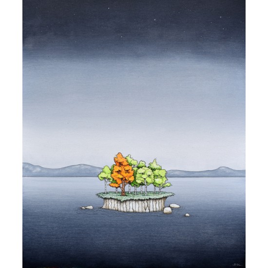 Reproduction de la toile "La différence" de Marie-Sol St-Onge