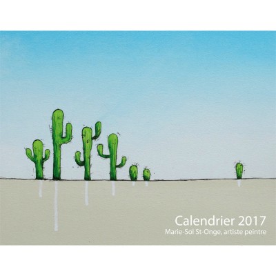 Calendrier 2017 de Marie-Sol St-Onge