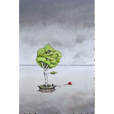 Reproduction de la toile 