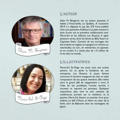 "Le petit mouton à laine d'acier" écrit par Alain M. Bergeron et illustré par Marie-Sol St-Onge
