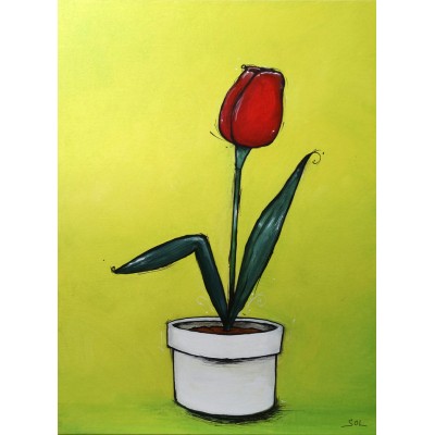 Reproduction de la toile 