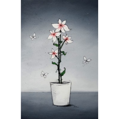 Cartes de souhaits, collection « Offrir une fleur » 