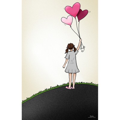 Cartes de souhaits, collection « Je t'aime! » 
