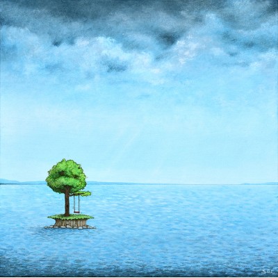 Reproduction de la toile 