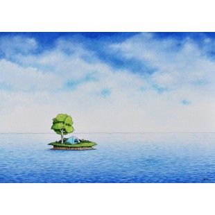 Reproduction de la toile 