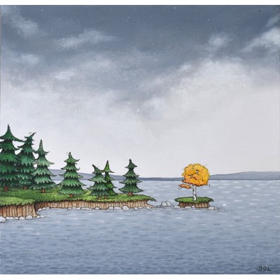 Reproduction de la toile 