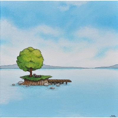 Reproduction de la toile 