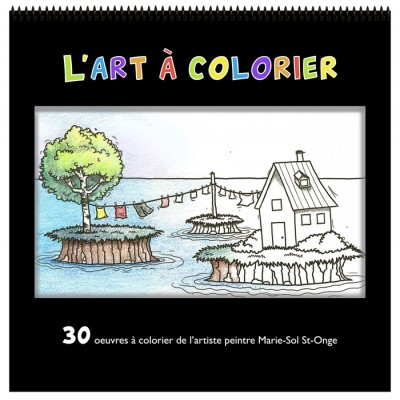 Cahier à colorier « 30 oeuvres de Marie-Sol...