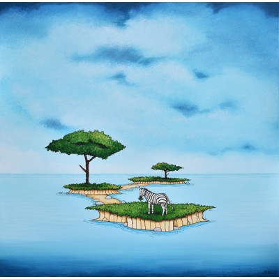 Reproduction de la toile 