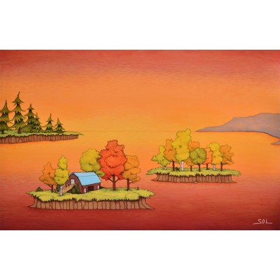 Cartes de souhaits, collection « Havres de paix »