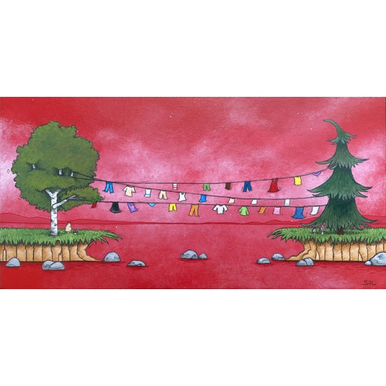 Reproduction  "Liens familiaux" de Marie-Sol St-Onge