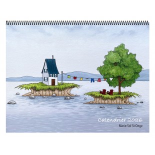 Calendrier 2026 de Marie-Sol St-Onge