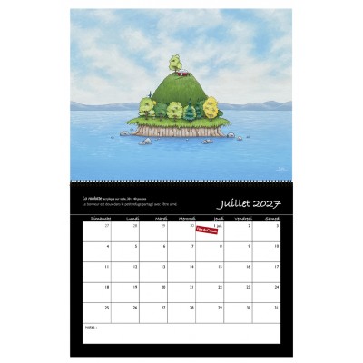 Calendrier 2027 de Marie-Sol St-Onge