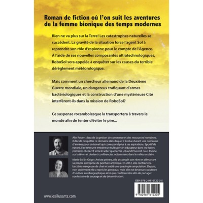 "RoboSol et la Cité invisible" écrit par Alin Robert et Marie-Sol St-Onge