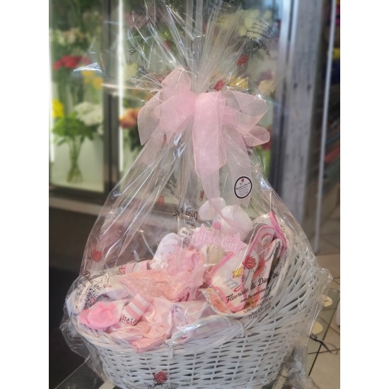 Moise panier cadeau pour bébé fille