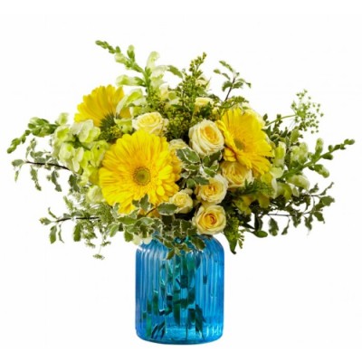 Bouquet de fleurs Something Blue for Men