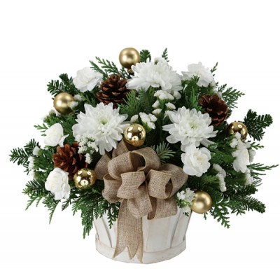 Bouquet de Noël Golden Christmas