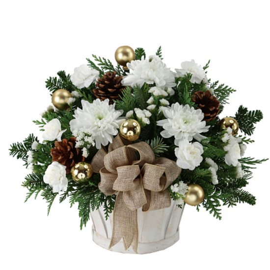 Bouquet de Noël Golden Christmas