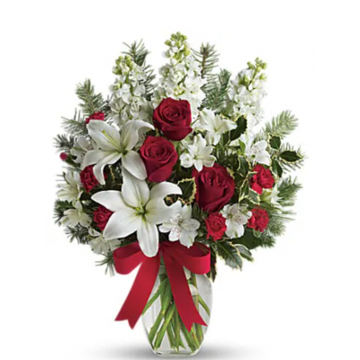 Bouquet de Noël Holiday Snowflake