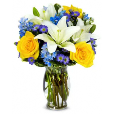 Bouquet de fleurs Bright Yellow Skies