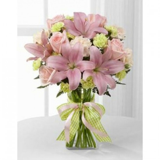 Bouquet de fleurs Girl Power