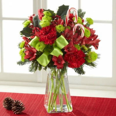 Bouquet de Noël Candy Cane